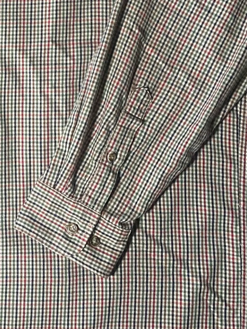 Viyella Men's Gun Check Sport Shirt  Size 2XLT